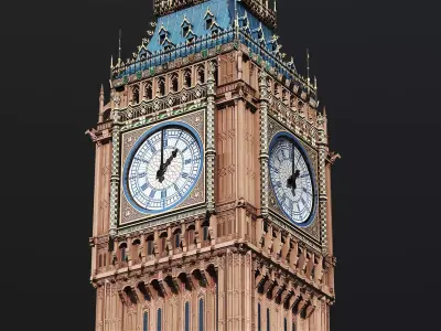 Big Ben London 3D model by fcs-store-23