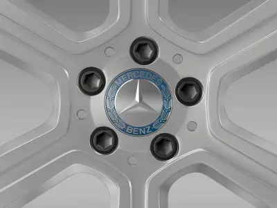 Mercedes Benz C 300 Exclusive line  rim 3D model