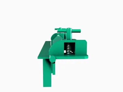 Sheet Metal Bender Tool 3D model