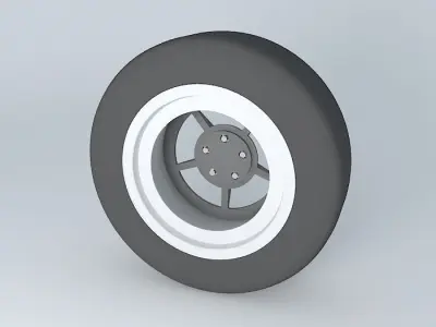Wheel IKA Renault Torino TSX 15" Free 3D model