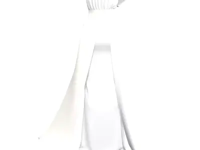 Dress Marvelous Designer 3D model purchase