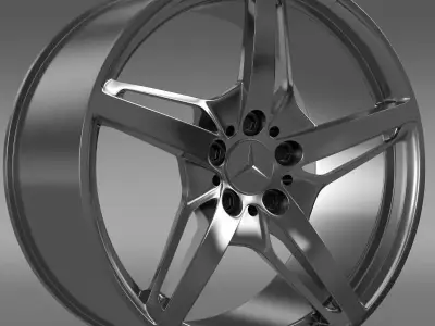 Mercedes Benz AMG GT S rim 3D model