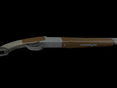 Gun IZH 27m 3D model