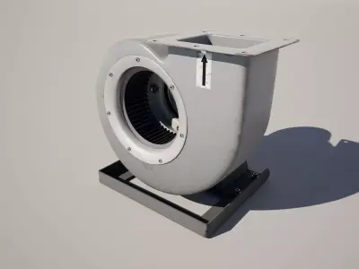 Centrifugal Fan 3D model purchase