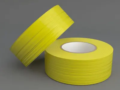 Duct Tape Yellow 3D model