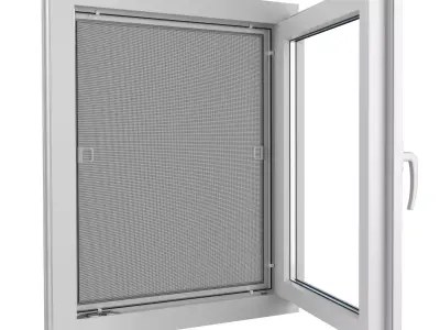  insect net with window 2 3D model 3D model