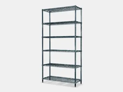 OMAR 1 shelf section 1 Low-poly 3D model purchase