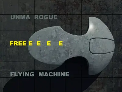 UNMA ROGUE - New UNMA model Free 3D model