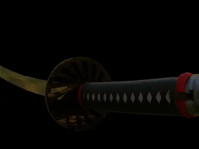 katana free 3d model Free 3D model