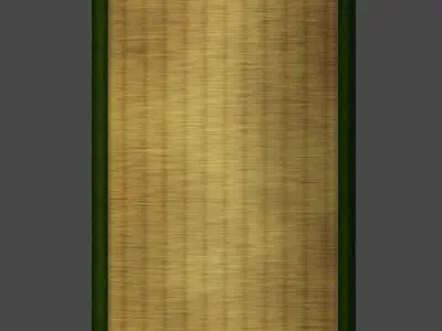 tatami shield Low-poly 3D model