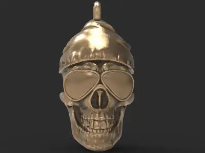 Skull pendants 3D Model Pack