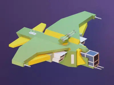 Fighter Pilot Free 3D model