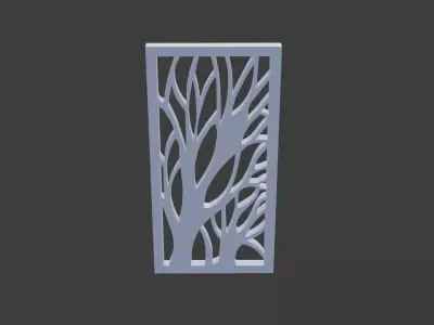 room divider set 3D model