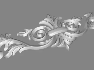 central pattern 3D model