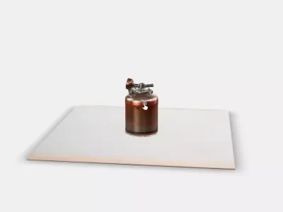 HighPressureGasCanister3DModel Low-poly 3D model