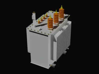 TRANSFORMER - Electrical Distribution Transformer 3D Model 3D model