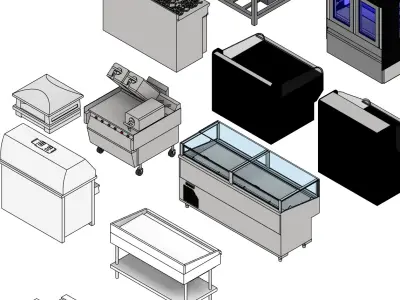 SUPERMARKET  3D model purchase