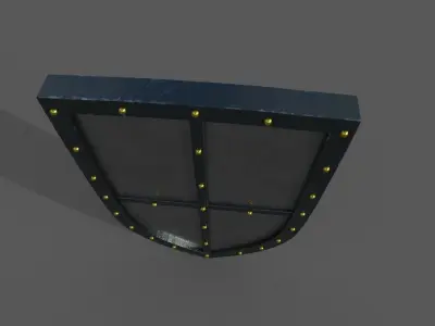 Shield Low-poly 3D model Low-poly 3D model
