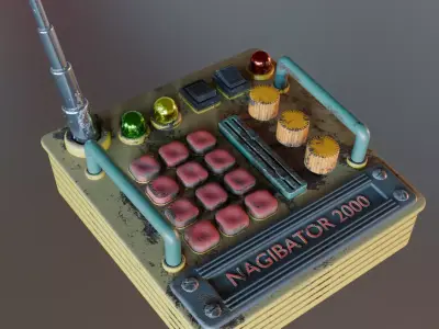 Control Panel 3D model purchase