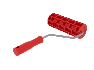 Brick Embossed Paint Roller 3D model purchase