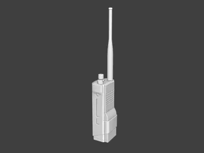 Motorola Walkie talkie Low poly Low-poly 3D model