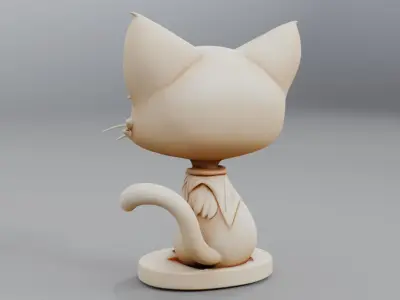 cat decoration 3D model