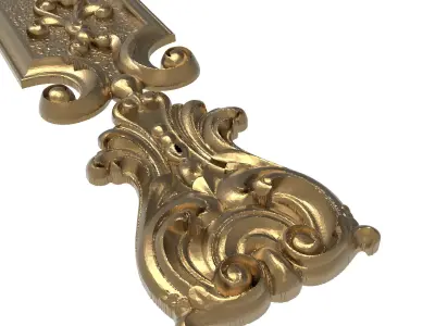  decorative pattern ready for 3D printing 3D model 484