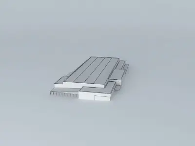 Depo warehouse store Riga Lubanas iela 150 Free 3D model