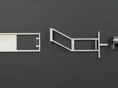 Random Greeble Pack Low-poly 3D model