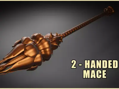 MACE RPG Low-poly 3D model