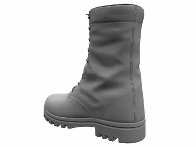 Army Boots - High Poly 3D model purchase