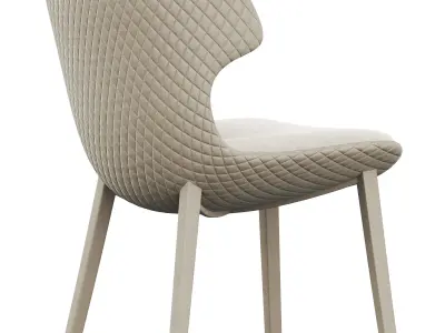 Modern dining chair 3D model buy