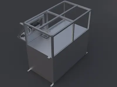 Pin insertion machine modification 3D model