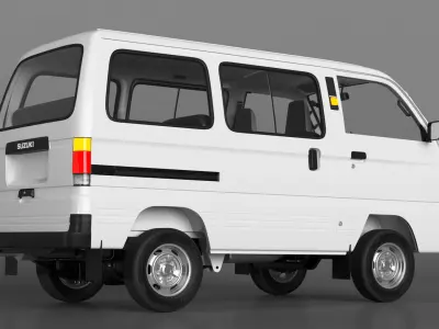  Suzuki Super Carry Passenger Van 