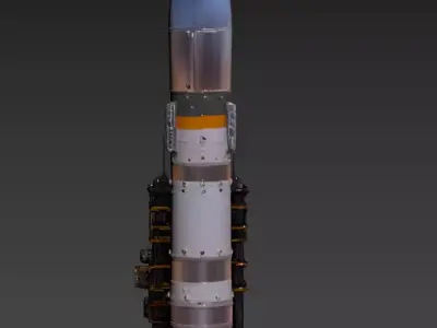 114- Missiles used in Iran war attacks 3D model