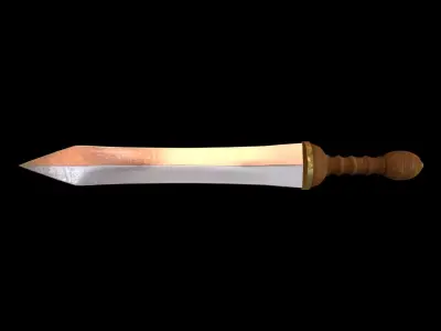 Historical Weapon - Gladius Low-poly 3D model