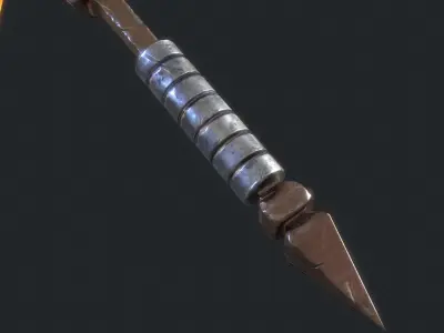Fantasy Stylish- Axe of Chaos Low-poly 3D model