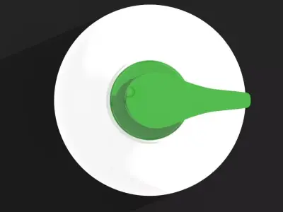 Soap bottle 3D model