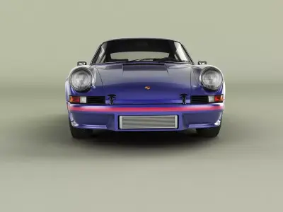Porsche 911 RSR 3D model