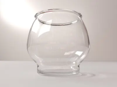 Fish Bowl 3D model purchase