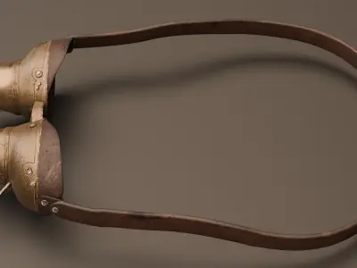 Steampunk Goggles 3D model purchase