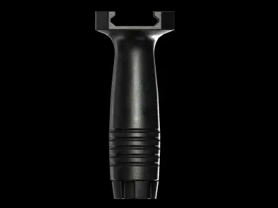 AAA AM-5 Vertical Grip Game Ready PBR Low-poly 3D model