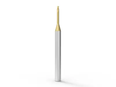micro ball milling cutter 3D model