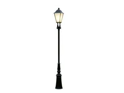 Lamppost Model Three Pack- Three Super Realistic Lamppost Models 3D model