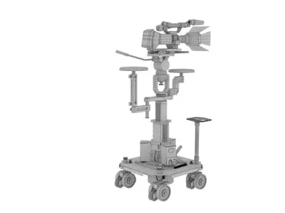 video camera 3D model