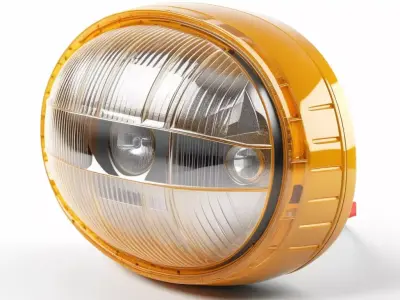 Industrial Vehicle Safety Light 3D model