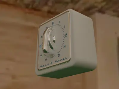 1950s Maid of Honor Kitchen Timer 3D model