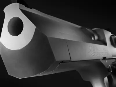 Desert Eagle Mark VII 50AE Game Ready Low-poly 3D model