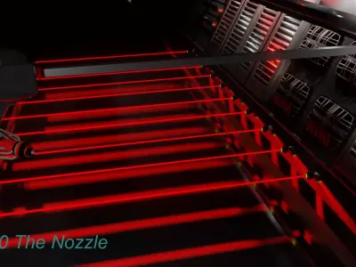 HAVOC SF-100 The Nozzle 3D model