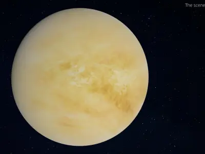 Volumetric Venus Atmospheric Layer Planet For Blender 